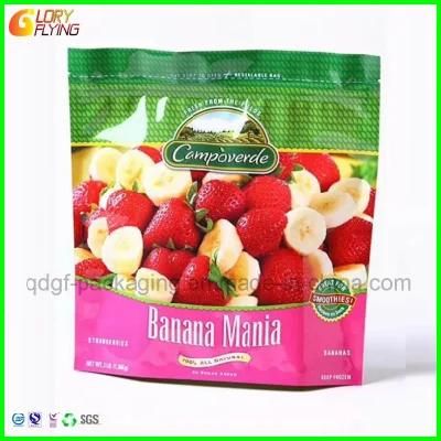 Food Packaging Plastic Bag with Zipper for Packing Berry Fruits/Standing Bag
