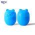 Cute Pig Shape Cream Jars Blue PP Plastic Cosmetic Jar 50g