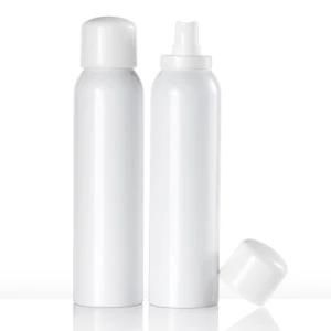 New Design Straight Round White Plastic Pet Fine Mist Spray Bottle for Cosmetic Packaging