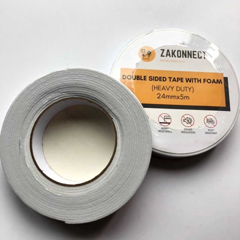 Hot Selling 2.0mm PE White Double-Sided High Foaming Cotton Tape