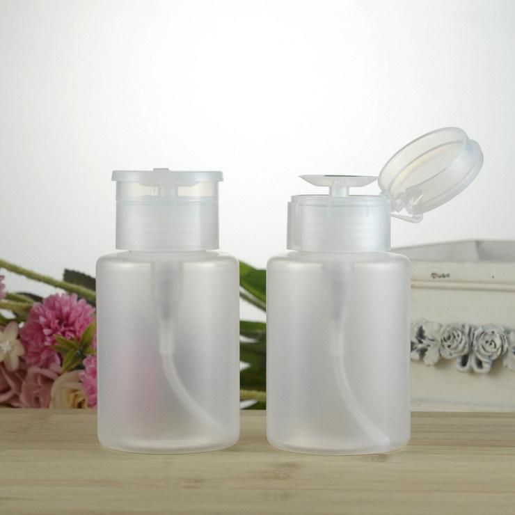 100ml 150ml 200mlpressure Plastic Bottle for Nail Washing Water Makeup Remover Empty Cosmetic Bottle
