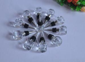 Popular Heat Shape Crystal Gift / Crystal Bottle Stopper / Crystal Bottle Plug