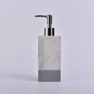 Square Mixed Color Concrete Emulsion Bottle
