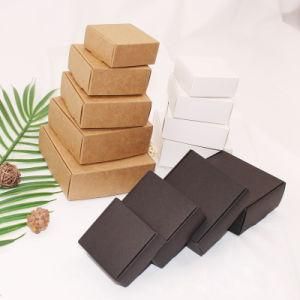 Kraft Cardboard Soap Packaging Paper Box with Custom Logo