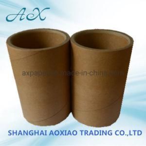 100% Biodegradable Round Pure Kraft Paper Core Tube for Industrial Fabric Rolling Packaging