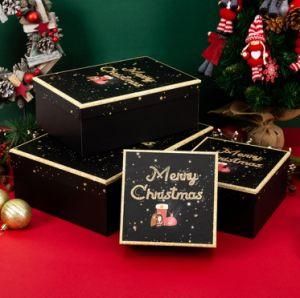 Customized Colorful Printing Christmas Cardboard Gift Packaging Box