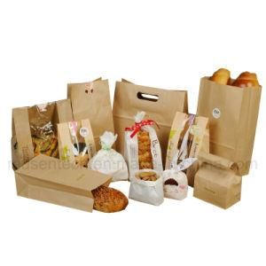 Plain Brown Paper Kraft Bags for Food/Grocery