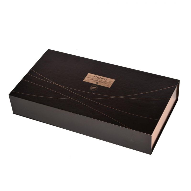 OEM Customize Jewelry Cosmetic Bakery Box Apparel Handle Bag Packing Hardboard Box Cardboard Packaging