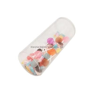 OEM Design PVC Pet Plastic Round Clear Transparent Cylinder