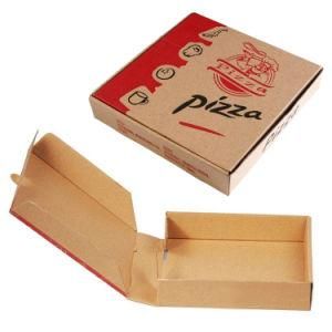 Custom Recycled Printed Fast Food Folding Kraft Pizza Paper Box Packing