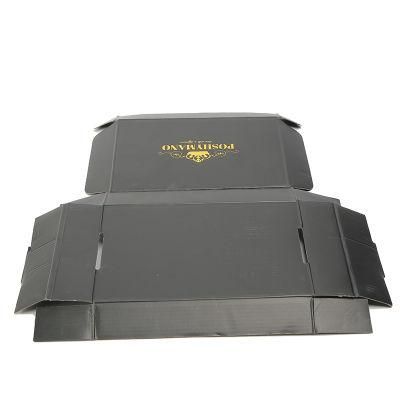 Custom Logo Hot Foil Stamping Paper Packing Foldable Box