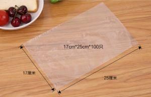 Food Grade Clear PE Freshness Protection Package Food Plastic Bag