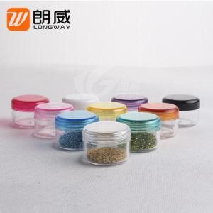 Beauty Color Customizable Mini Size Travel Jar PS Clear Plastic 5g Cosmetics Eye Cream Jar