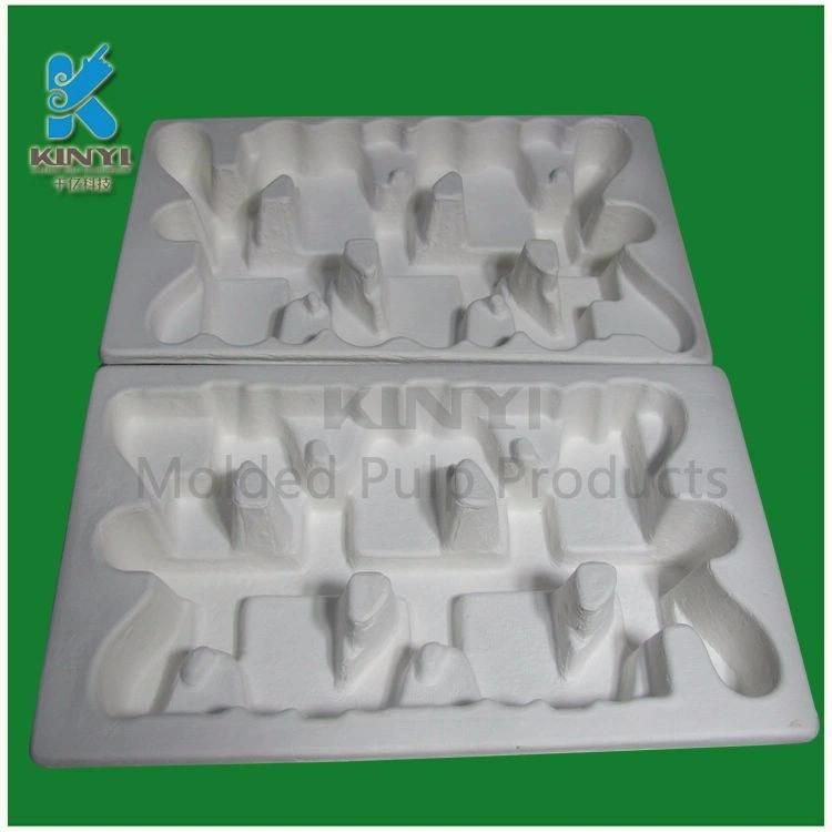 Customized Pulp Paper Mould Packaging Product Insert Tray for Device