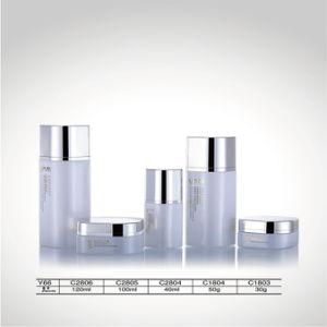 30G Luxury Packaging Empty Facial Cream Cosmetic Glass Jars for Cream