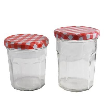200ml Glass Jam Jar with Metal Lid for Food