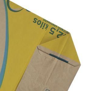 Big Factory 20kg 3 Layer Craft Paper Bag for Dry Mortar Cement