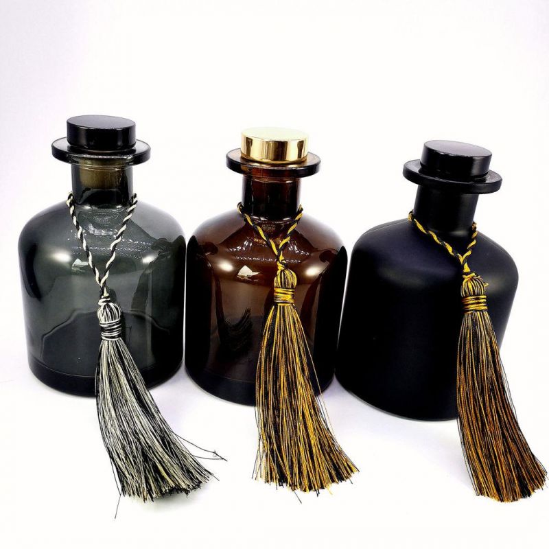250ml Multi-Color Glass Reed Oil Refillable Diffuser Bottles