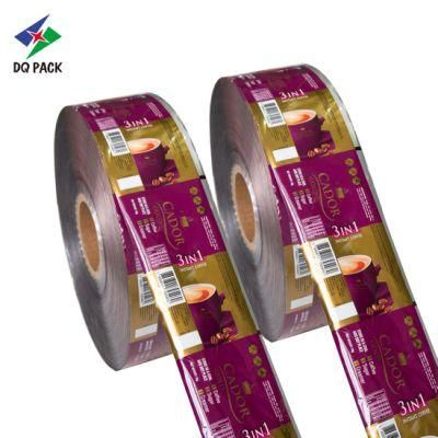 Food Grade Packing Film Cookies Coffee Roll Stock Packing Sachet Packaging Film