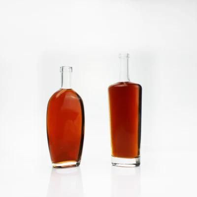 Wholesale Cheap 700ml Glass Spirit Bottles Glass Bottle for Rum