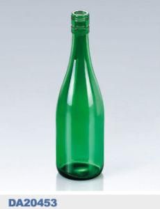 Wholesale Custom Emerald Green Liquor Wine Glass Bottles Jars Manufacturer