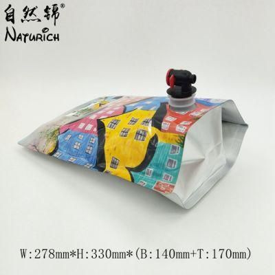 Custom Stand up Plastic Bag with Spout Top