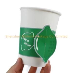 Custom Disposable Paper Cup Classic Design Paper Coffee Cup with Lid