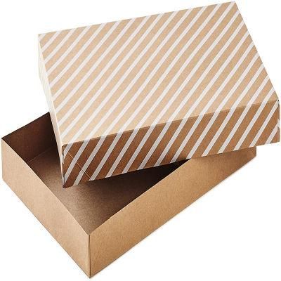 Wholsale Kraft Present Paper Shirt Box