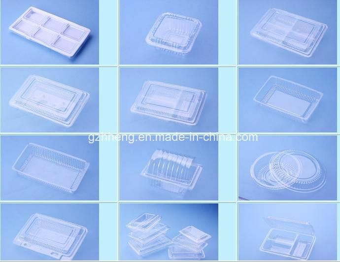 Eco-friendly Disposable Plastic blister clamshell packaging Food Tray for fruit meat (PP tray)