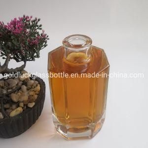 Unique Polygon Shape Spirit Glass Bottle for Whiskey/Whisky/Tequlia/Sake