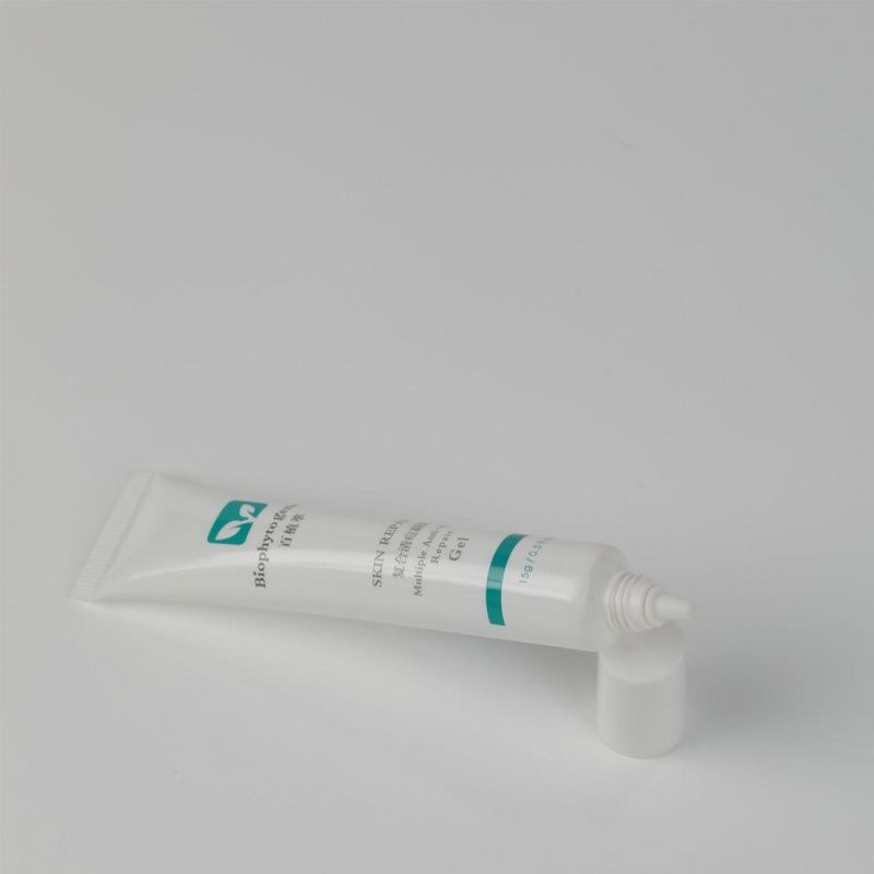 3ml 7ml 0.5oz 30ml Custom Squeeze Soft Sample Plastic Long Nozzle Eye Serum Cream Tube with Plating Li
