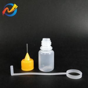 5ml PE Plastic Needle Tip Dropper E-Liquid Bottle
