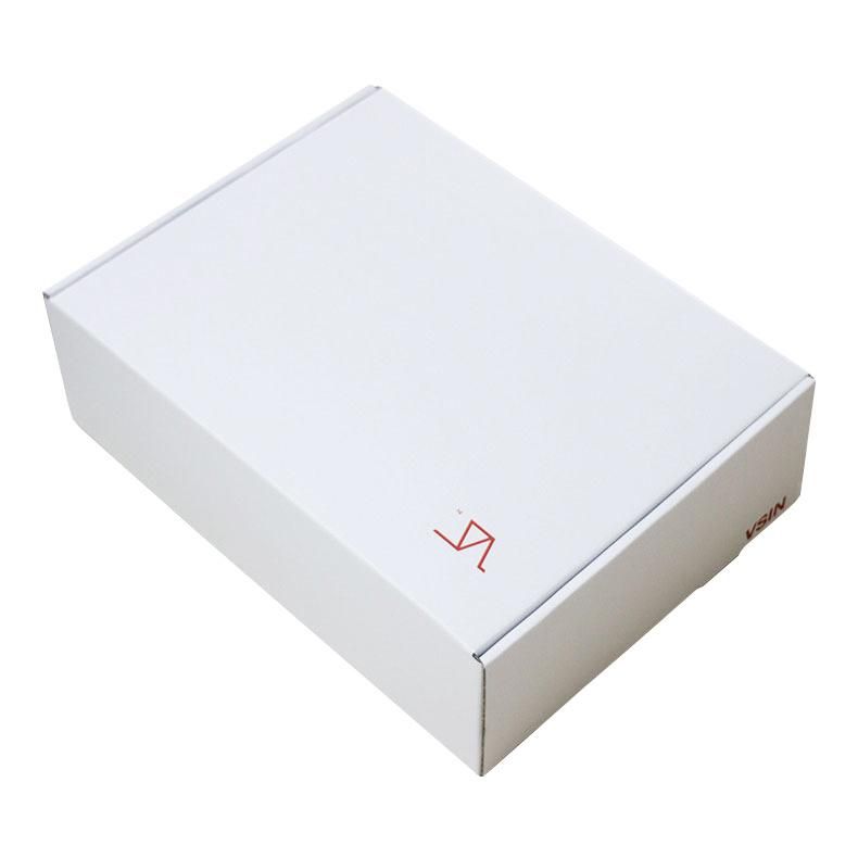 Custom Small White Cardboard Products Gifts Packaging Corrugated Mailing Box