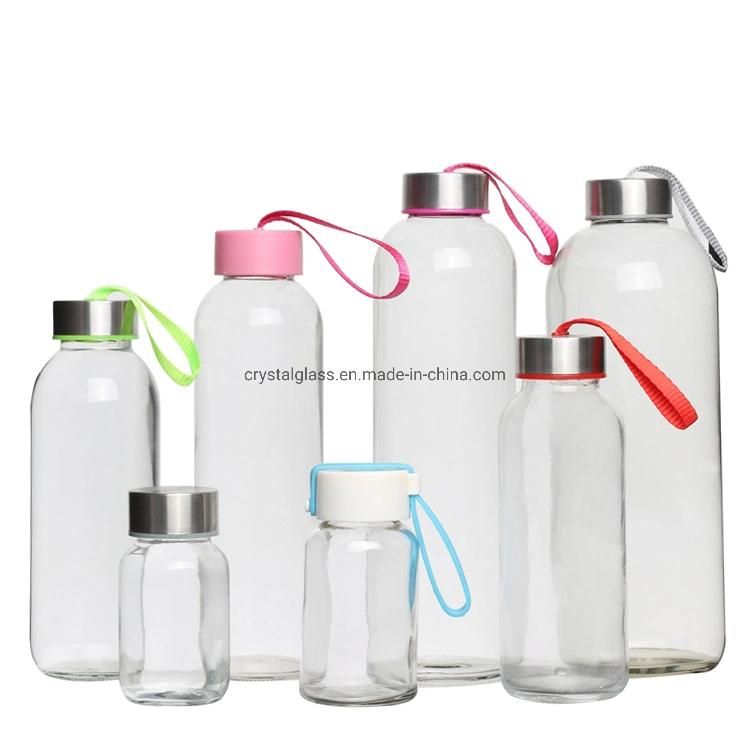 BPA Free Eco Friendly Glass Bottle Water Drinking for Sports or Traveling