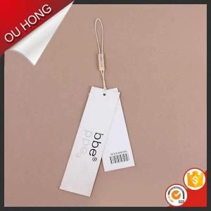 Brand Name Matt Finish Paper Hang Tag