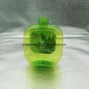 500ml/16oz Pet Hand Wash Transparent Green Bottle Soap Liquid Dispenser Refill Pump Bottle