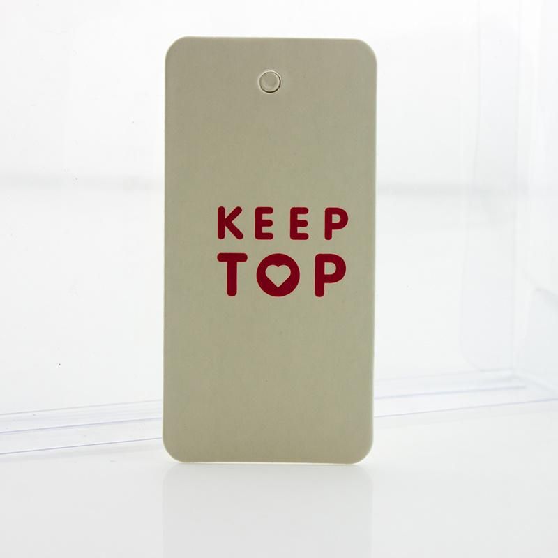 Custom Paper Clothing Tag, Cheap Garment Hangtag