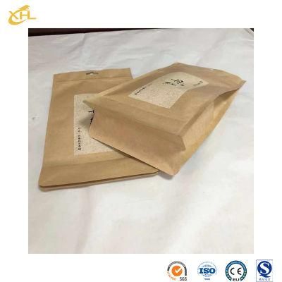 Xiaohuli Package China Bread Packaging Paper Bags Supply OEM Zipper Bag for Tea Packaging