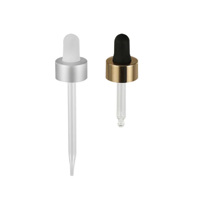 Rubber Pipette Essential Oil White Matte Dropper