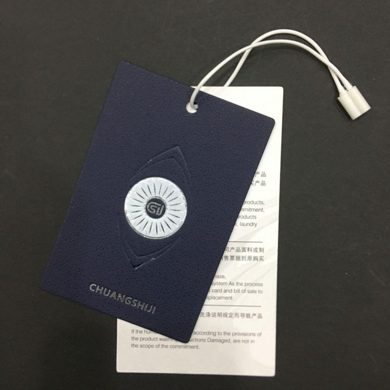OEM Paper Label Hangtag for Clothing China