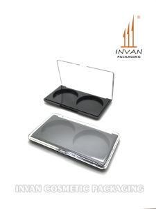 Hot Selling Square Cosmetic Case Eye Shadow Case Compact Powder Case for Makeup