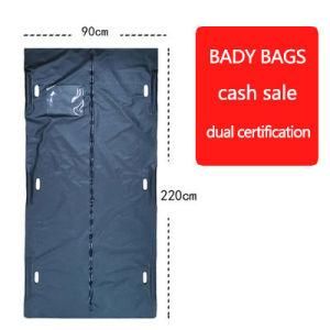 High Quality Durable PVC Material Heavy Duty Funeral Dead Human Corpse Body Bag Vacuum Waterproof