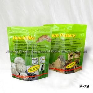Free-Standing up Pet Food Plastic Bags with Zipper
