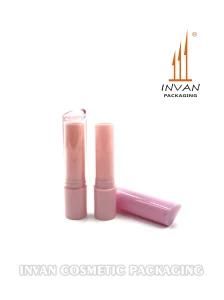 Eco-Friendly Empty Customized Pink Lipstick Case Lip Balm for Makeup