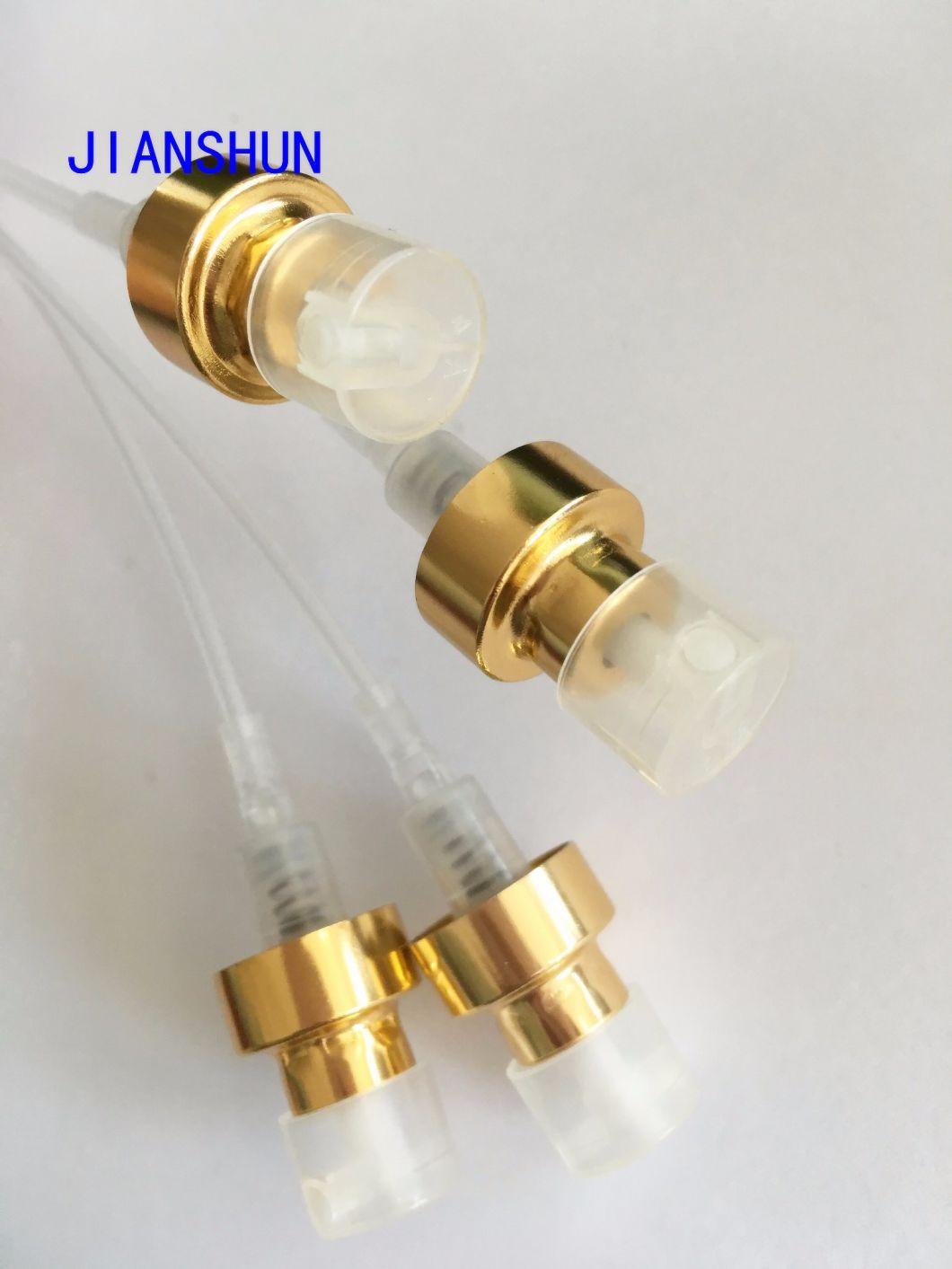 15mm 20mm Golden Aluminum Crimp Perfume Spray Pump