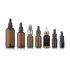 Wholesale High Grade Brown Round Empty Essential Oil Amber Glass Dropper Bottle