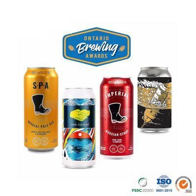 Hot Sale Energy Drink Printed or Blank Epoxy or Bpani Lining Standard 16oz 473ml Aluminum Can