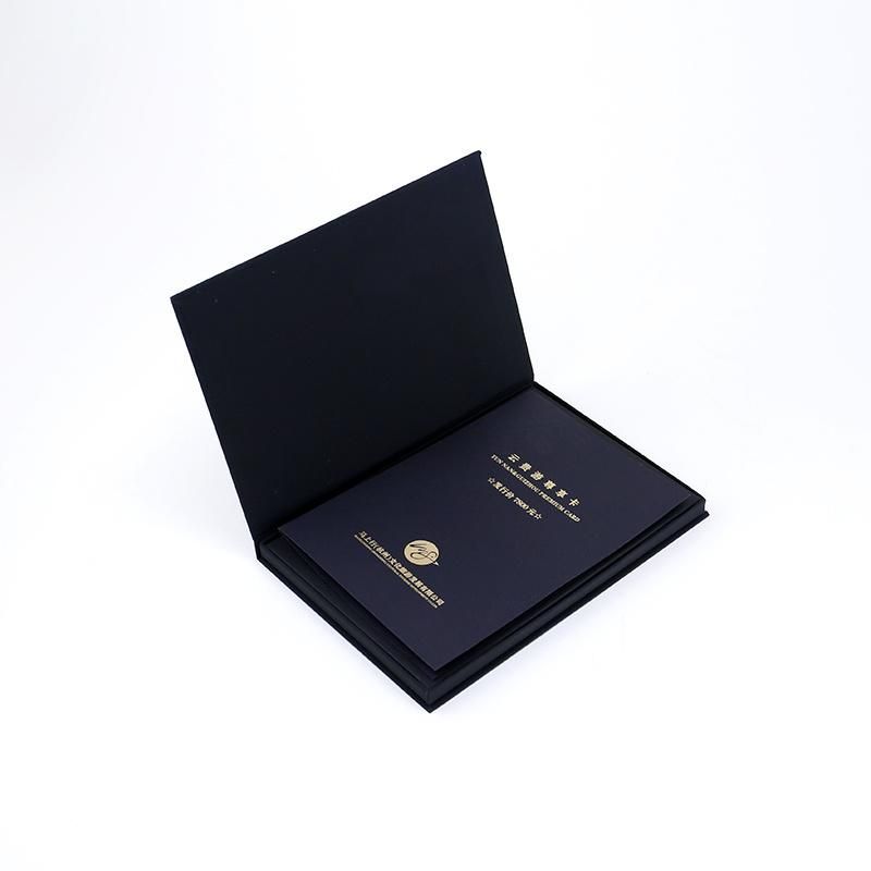 Gold Foil Black Paper Envelope VIP Tag