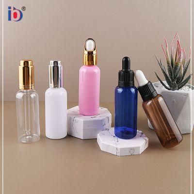 Blue/White/Brown/Transparent Beauty Products 50ml Dispenser Bottle Empty Bottle Body Lotion Beautiful Plastic Gel Containers
