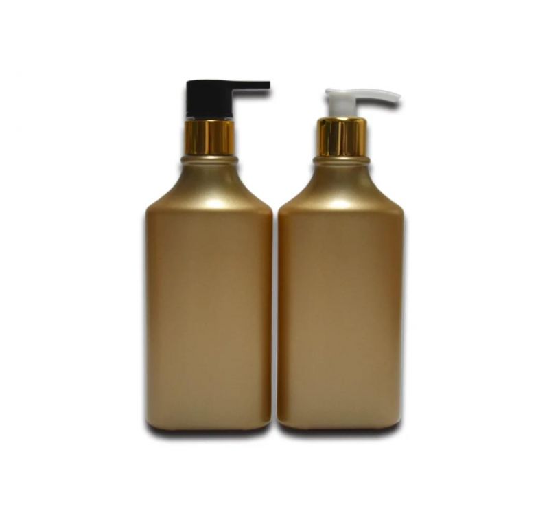 Brown 300ml Lotion Bottle Pet Cosmetic Packaging Facial Cleanser Hair Conditioner Bottle Cleansing Oil Coco Oil Sunscreen Bottle